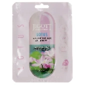 Ампульная маска с экстрактом лотоса Ampoule Mask Jigott, Корея, 27 мл
