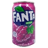 Газированный напиток Фанта Виноград Fanta Grape, Япония, 350 мл