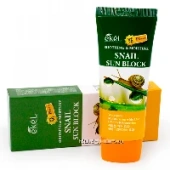 Смягчающий солнцезащитный крем с муцином улитки SPF 50/PA+++ Ekel, Корея, 70 мл