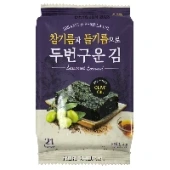 Хрустящая морская капуста со вкусом оливкового масла Nori Land, Корея, 4 г