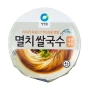 Рисовая лапша б/п неострая со вкусом анчоуса Rice Noodle With Anchovy Non-Spicy Daesang, Корея, 92 г