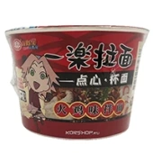 Лапша-мини б/п со вкусом индейки Yile Noodles Naruto, Китай 35 г