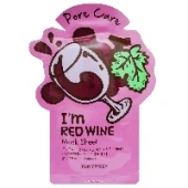 Тканевая маска с экстрактом красного вина I'm Real Red Wine Mask Sheet Tony Moly, Корея, 21 мл