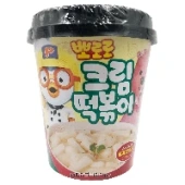 Рисовые палочки Токпокки с кремовым вкусом Pororo Grunamu, Корея, 115 г
