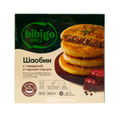 Китайский пирог «Шаобин» с говядиной и черным перцем Bibigo CJ, Китай, 300 г