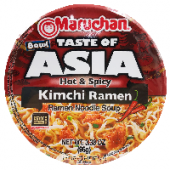 Лапша б/п со вкусом кимчи Bowl Taste of Asia Maruchan, США, 96 г.