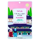 Тканевая маска для лица с экстрактом плаценты V10 All Day MCNally, Корея, 25 мл