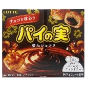 Бисквитное печенье со вкусом темного шоколада Pie No Mi Lotte, Япония, 69 г Бисквитное печенье со вкусом темного шоколада Pie No Mi Lotte, Япония, 69 г