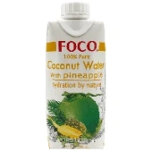 Кокосовая вода с соком ананаса Foco, Вьетнам, 330 мл
