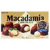 Орехи макадамия в шоколаде Lotte, Япония, 67 г