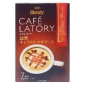 Растворимый кофе Карамельный Макиато Cafe Latory AGF, Япония, 77 г (11 г * 7 шт)