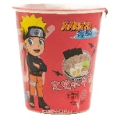 Лапша б/п умеренно-острая со вкусом говядины Yile Noodles Naruto, Китай, 61 г