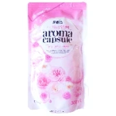 Кондиционер для белья с ароматом розы Porinse Aroma Capsule CJ Lion, Корея, 300 мл