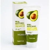 Пилинг гель с экстрактом авокадо Real Avocado Deep Clear Peeling Gel FarmStay, Корея, 100 мл