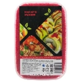 Деликатесная рыбная икра Голд &quot;Масаго Умами&quot; Малиновая, 150 г