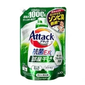 Гель для стирки антибактериальный для сушки белья в помещениях Attack EX Room KAO, Япония, 1 кг