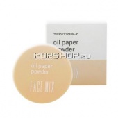 Рассыпчатая пудра, избавляющая от жирного блеска "Facemix Oil paper Powder" Tony Moly, 9 г