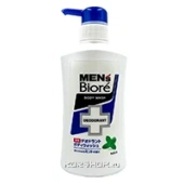 Мужское жидкое мыло с мятным ароматом Men's Biore Medicated Fresh Mint KAO, Япония, 440 мл