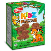 Печенье "Зоопарк" с шоколадным вкусом Kidz Torto, 80 г