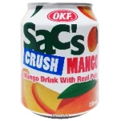 Напиток с мякотью манго Sac's OKF, Корея, 238 мл