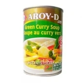 Суп с зеленой приправой карри (Green curry soup) Aroy-D 400 г