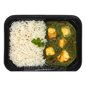 Подливка «Палак панир» из шпината и индийского сыра с лимонным рисом басмати Ashokas, 300 г Подливка «Палак панир» из шпината и индийского сыра с лимонным рисом басмати Ashokas, 300 г