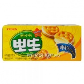 Печенье со сливочной прослойкой Crown, Корея, 46 г
