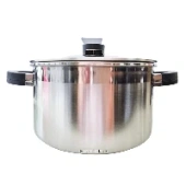 Высокая кастрюля 3-PLY Stainless Steel HappyCall 3003-0045 24 см/6 л, Корея