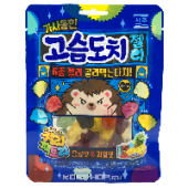 Мармелад со вкусом фруктов Hedgehog Jelly "Ёжик", Корея, 72 г