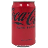 Газированный напиток Кока Кола Зеро Coca-Cola Zero , Япония, 350 мл