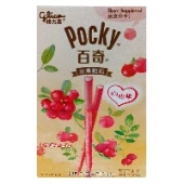 Палочки со вкусом молочной клюквы Pocky Glico, Китай, 45 г