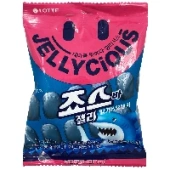 Жевательный мармелад Клубника и Апельсин Jellycious Shark Lotte, Корея, 70 г Жевательный мармелад Клубника и Апельсин Jellycious Shark Lotte, Корея, 70 г