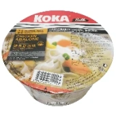 Лапша б/п со вкусом курицы и абалона Silk Chicken and Abalon Koka (стакан), Сингапур, 70 г. Срок до 09.10.2025.