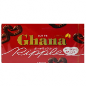 Молочный шоколад Райпл Ghana Lotte, Япония, 58 г