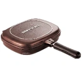 Двойная сковорода гриль Diamond Double Pan HappyCall  (3002-0038), Корея