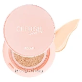 Кушон Cherish Velvet Fit 23 тон (натуральный бежевый) SPF 50+ PA++ Pekah, Корея, 14 г