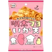 Жареный кальмар с ментайко и майонезом Maruesu Tabekiri, Япония, 22 г