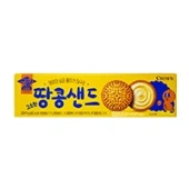 Печенье с арахисовым кремом Peanut Sand Crown, Корея, 93 г