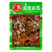 Горчица с черными древесными грибами Guangle, Китай, 180 г