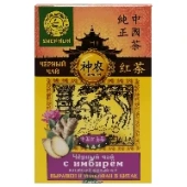 Черный чай с имбирем Shennun, Китай, 100 г