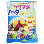 Карамель со вкусом 4-х видов газированных напитков Sakuma, Япония, 100 г
