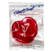 Конфеты карамельные со вкусом клубники Jumbo Love Candy Hartbeat, Таиланд, 150 г