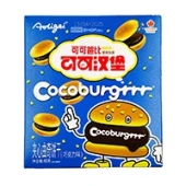 Печенье-сэндвич с шоколадным вкусом «Шокобургер» Aoligei, Китай, 48 г