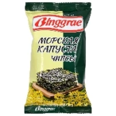 Хрустящие чипсы со вкусом морской капусты, Бингрэ (Binggrae), 40 г