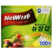 Одноразовые перчатки для работы с пищевыми продуктами New Glove (100 шт.), Корея