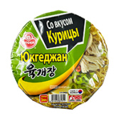 Лапша б/п Юкгеджан (Юккедян) со вкусом курицы Otoki (Ottogi), Корея, 95 г