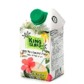 Кокосовая вода 100% King Island (без сахара) 500 мл