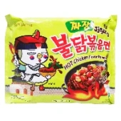 Острая лапша со вкусом курицы Джаджан Samyang, Корея, 140 г