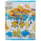 Закуска рыба фри с картофелем Maruesu Tabekiri, Япония, 28 г