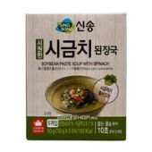 Мисо суп со шпинатом Soybean Paste Soup with Spinach Sing Song, Корея, 50 г (5 шт *10 г)
